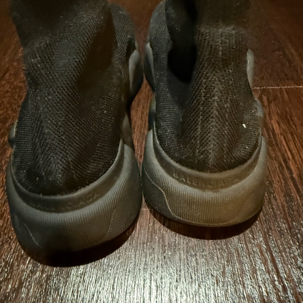Balenciaga Black Sock Sneakers - Picture 3 of 5